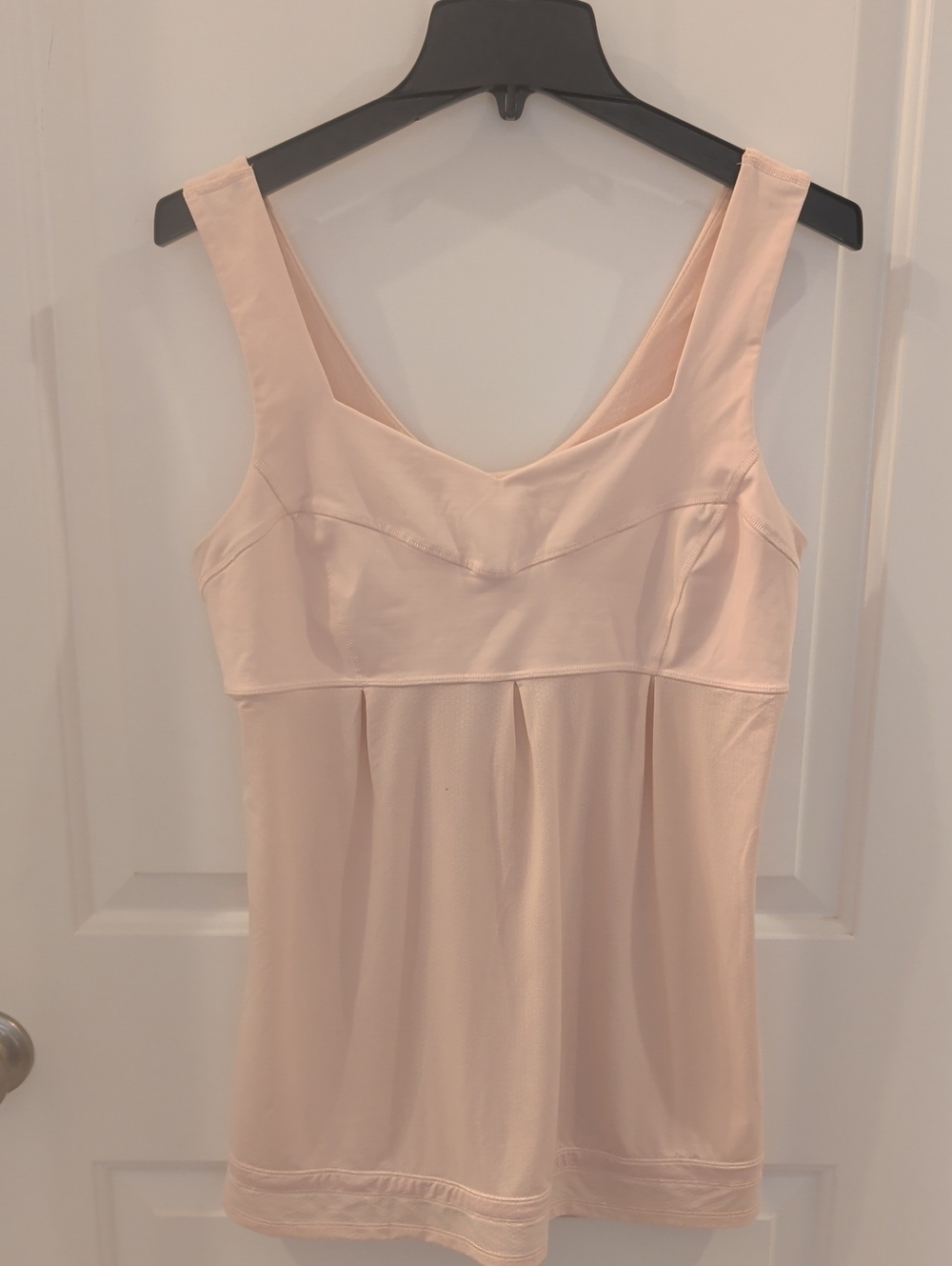 lululemon Light Blush Tame Me Tank Active Workout Exercise